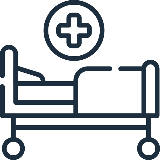 Facial Symmetry Surgery 5 hospital bed 1
