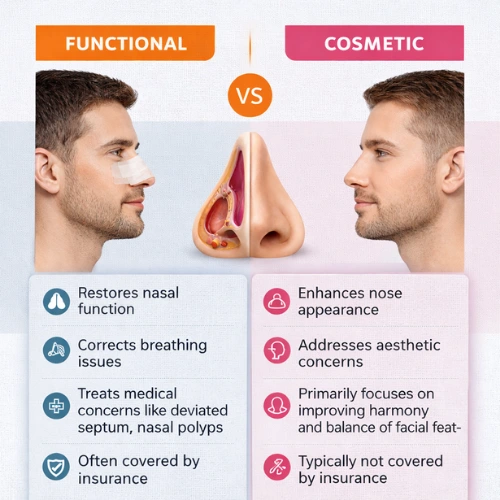 Functional and Cosmetic Rhinoplasty