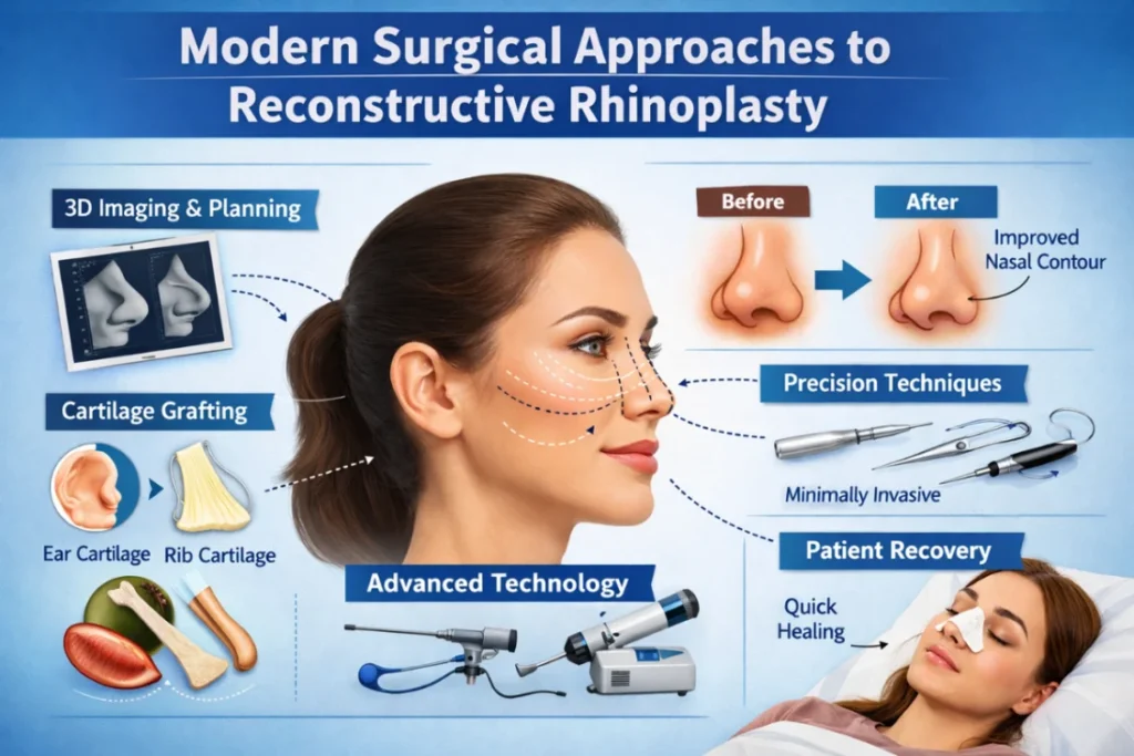 Modern Surgical Approaches to Reconstructive Rhinoplasty